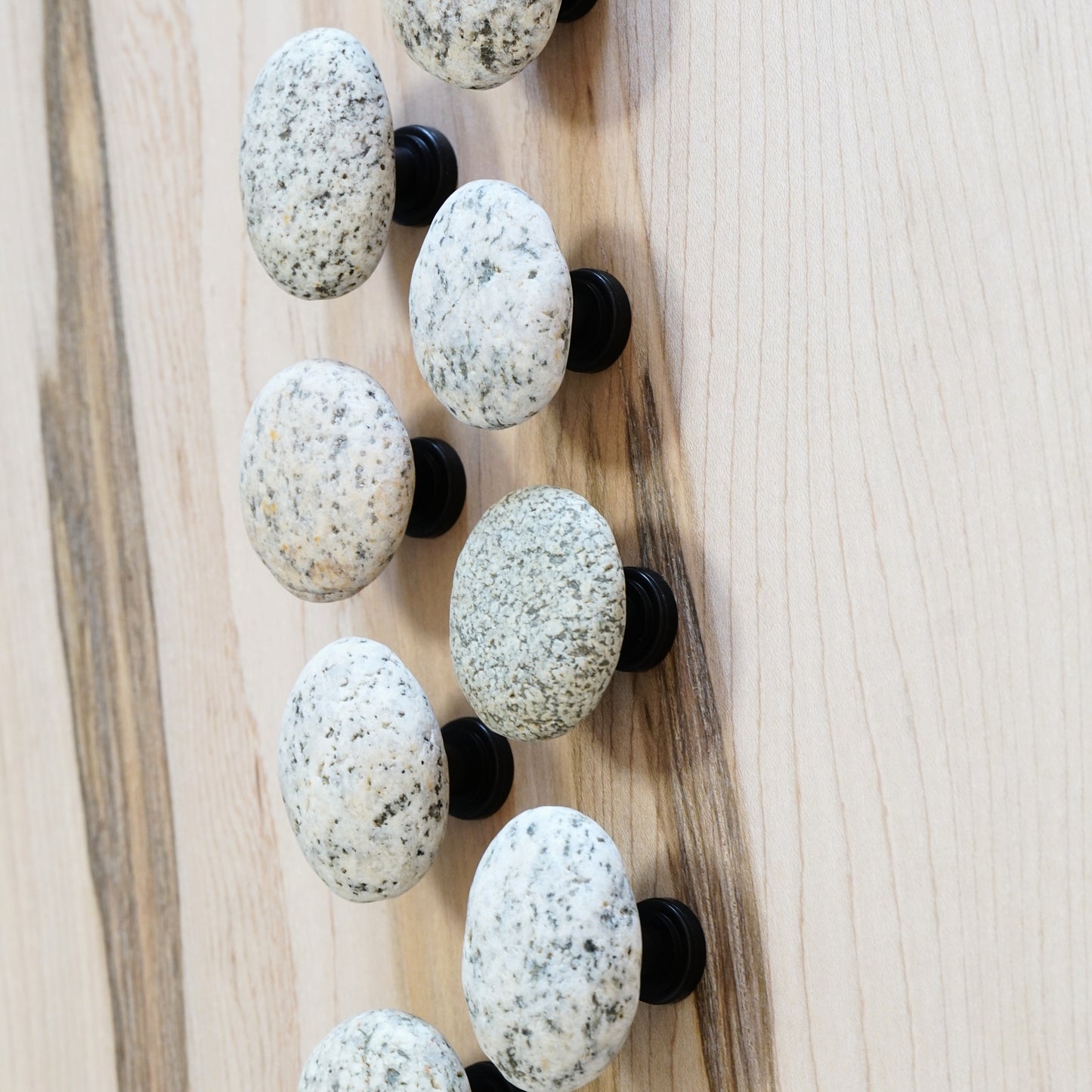 Granite Cabinet Knobs - Set of 8 on Oil Rubbed Bronze