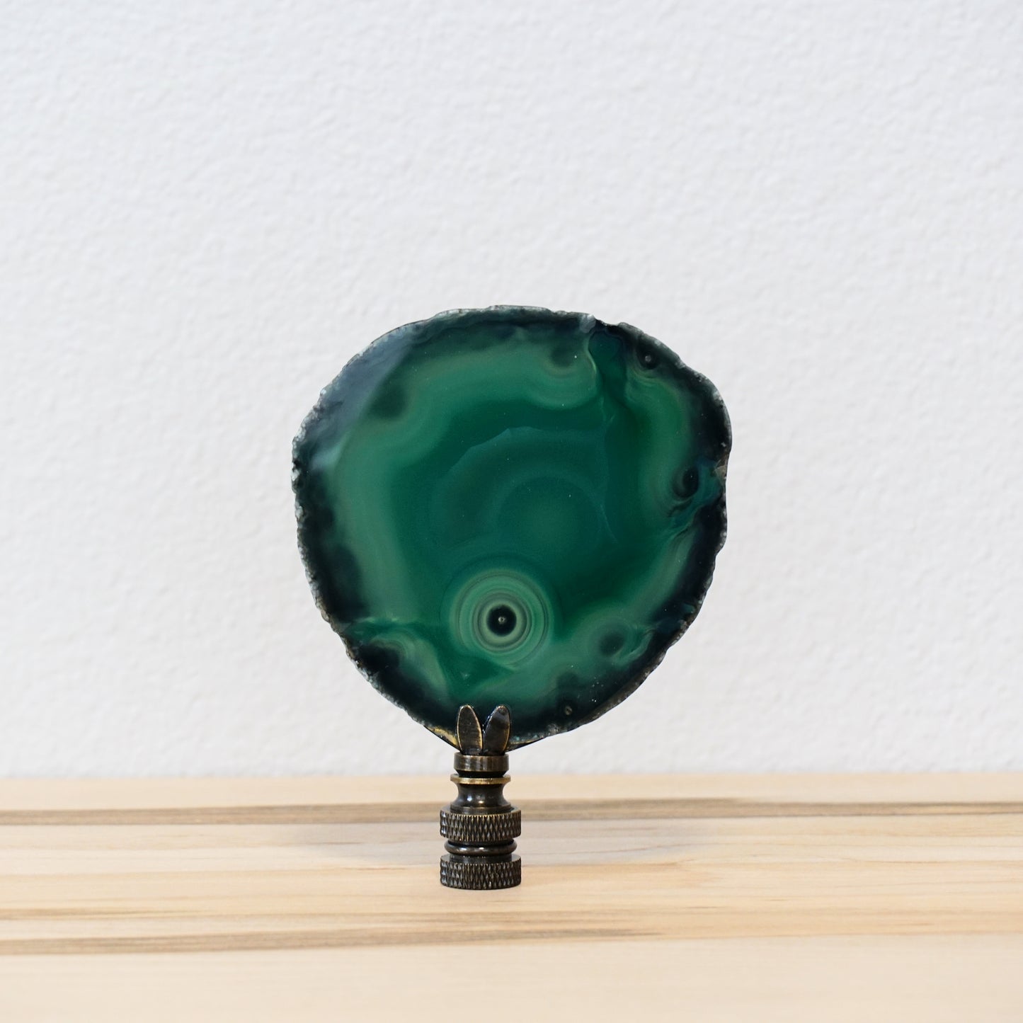 Brazilian Agate Lamp Finial