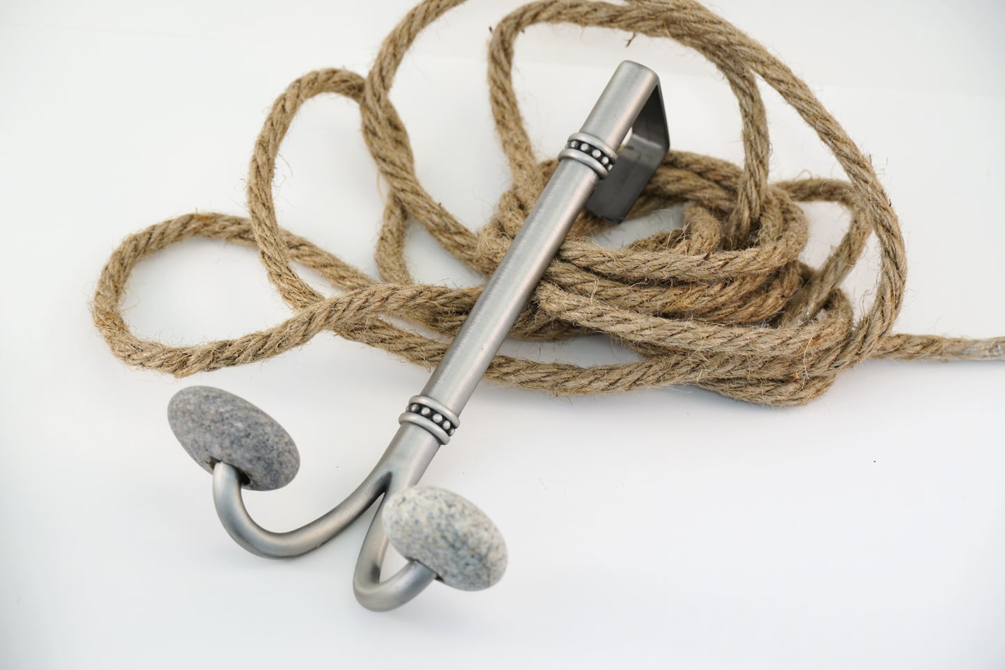 Over the Door Hook with Beach Rocks