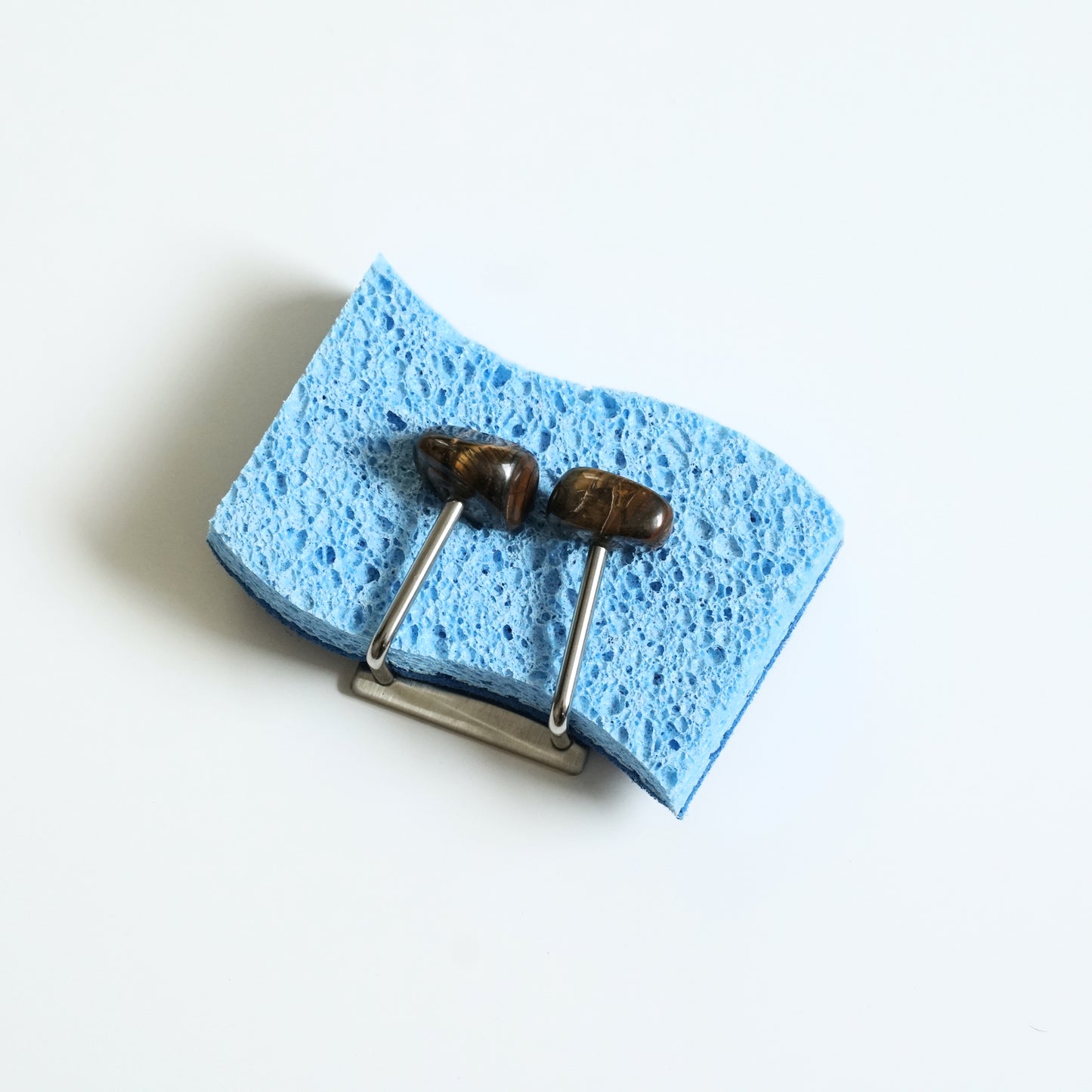 Tiger Eye Adhesive Stainless Steel Hook