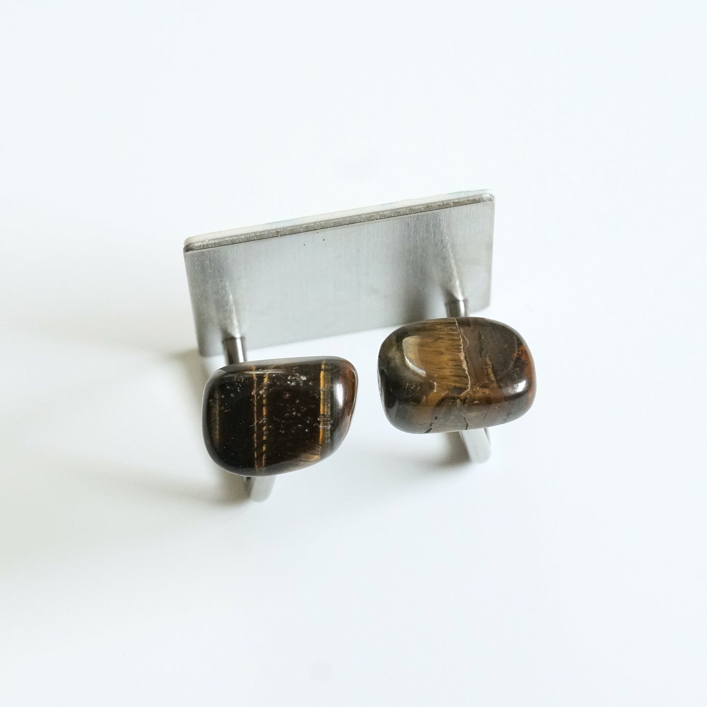 Tiger Eye Adhesive Stainless Steel Hook