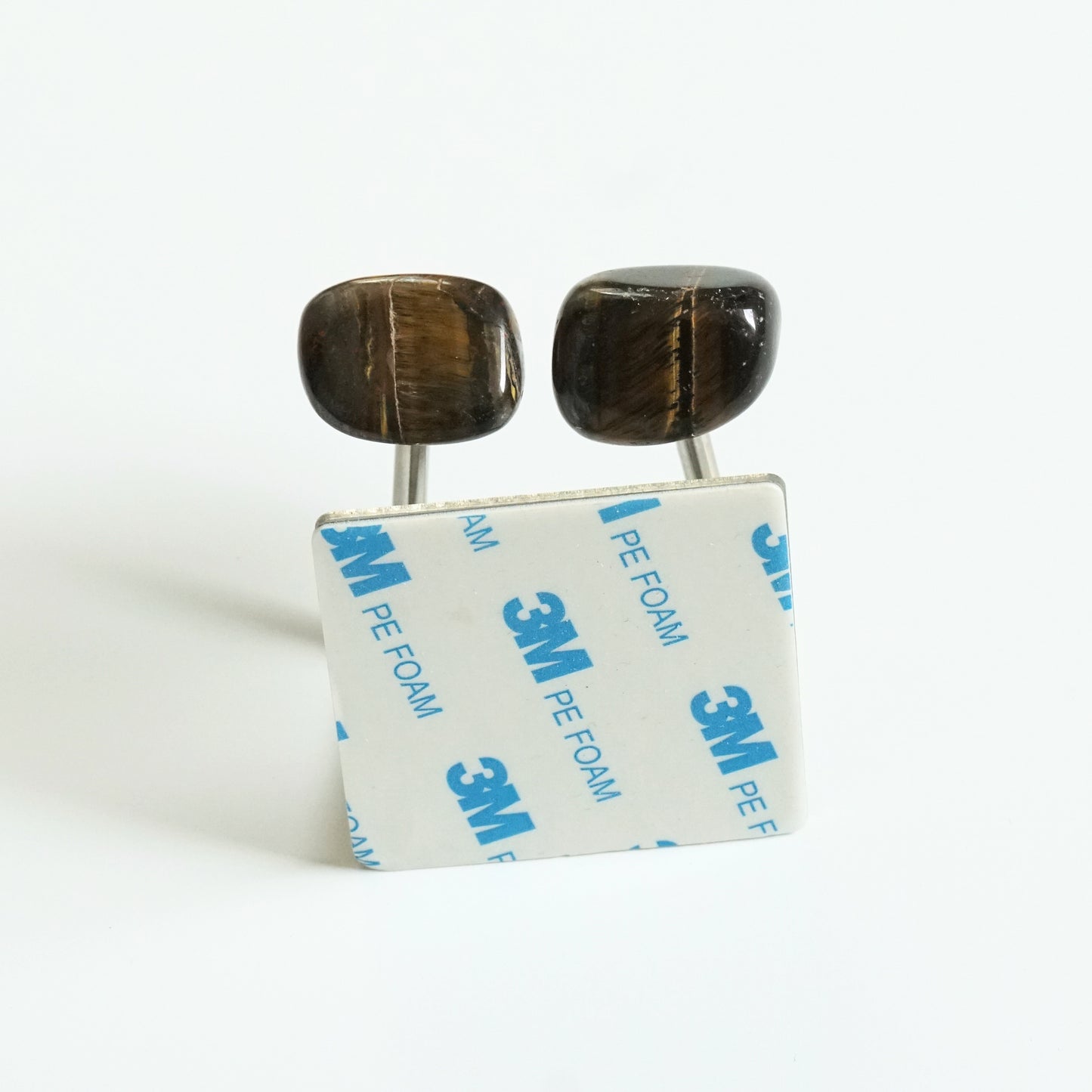 Tiger Eye Adhesive Stainless Steel Hook