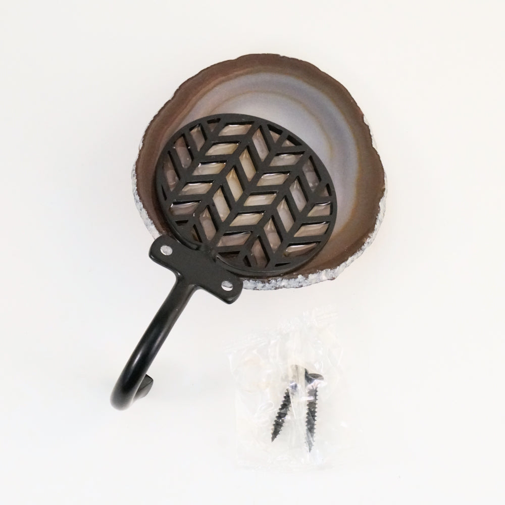 Brazilian Agate Wall Hook