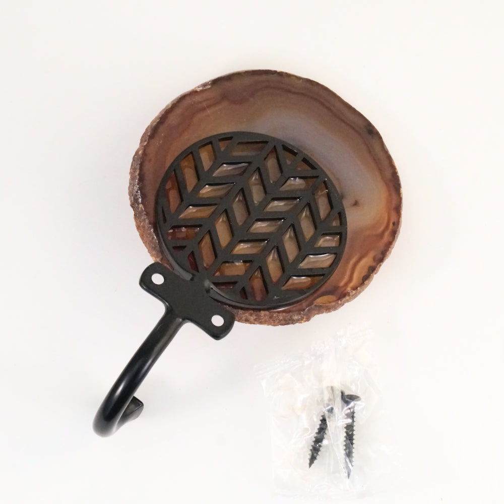 Brazilian Agate Wall Hook