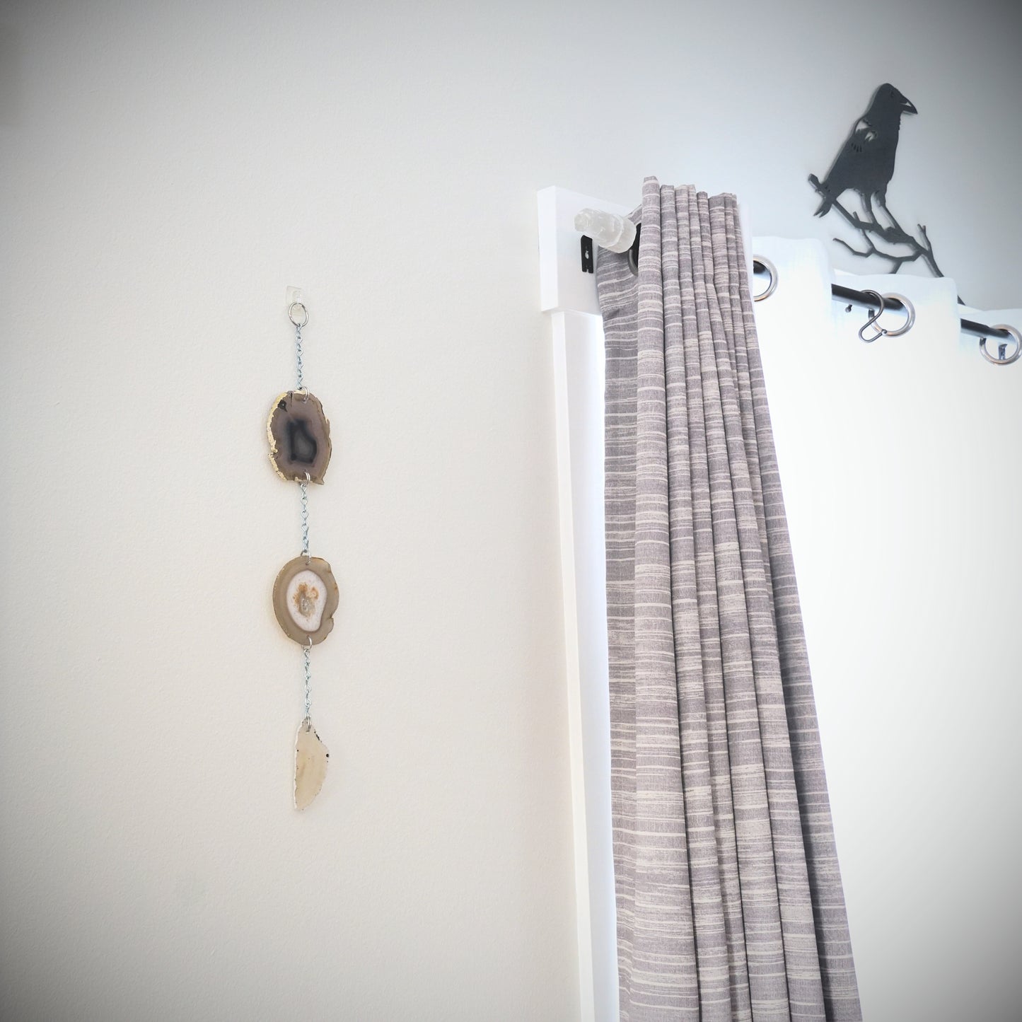 Agate Wall Hanging and Suncatcher