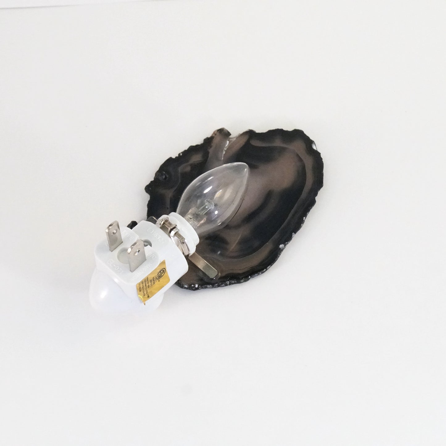 Agate Geode Slice Night Light