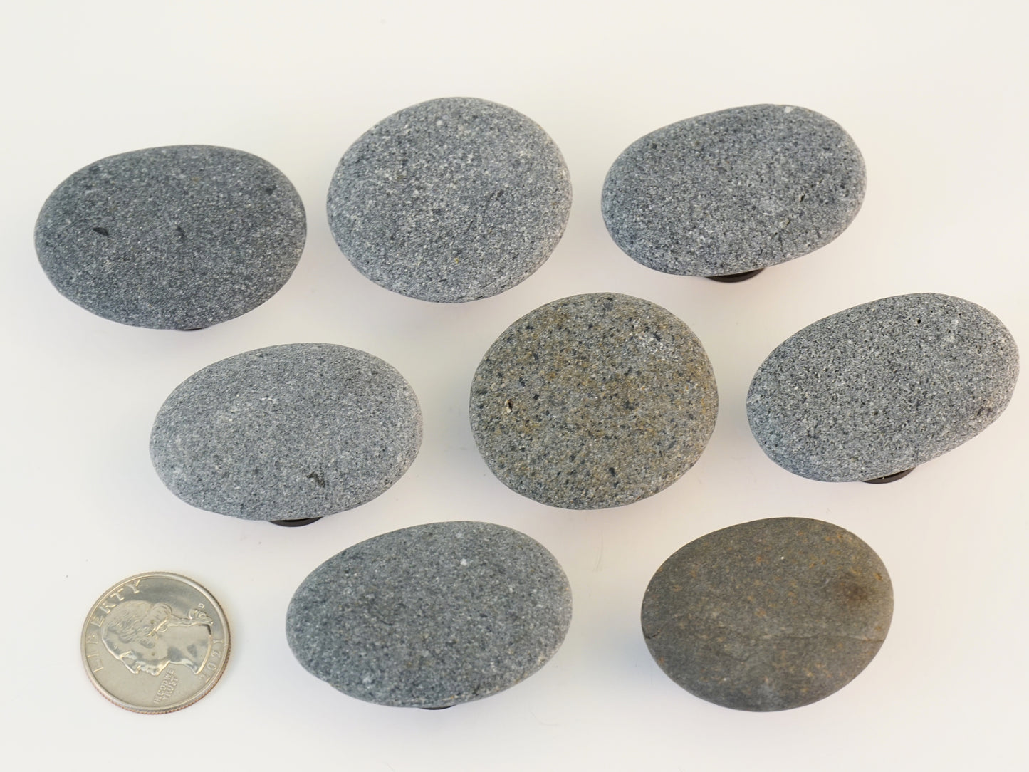 Custom Order - Beach Pebble Stone Rock Cabinet Knobs - Set of 16