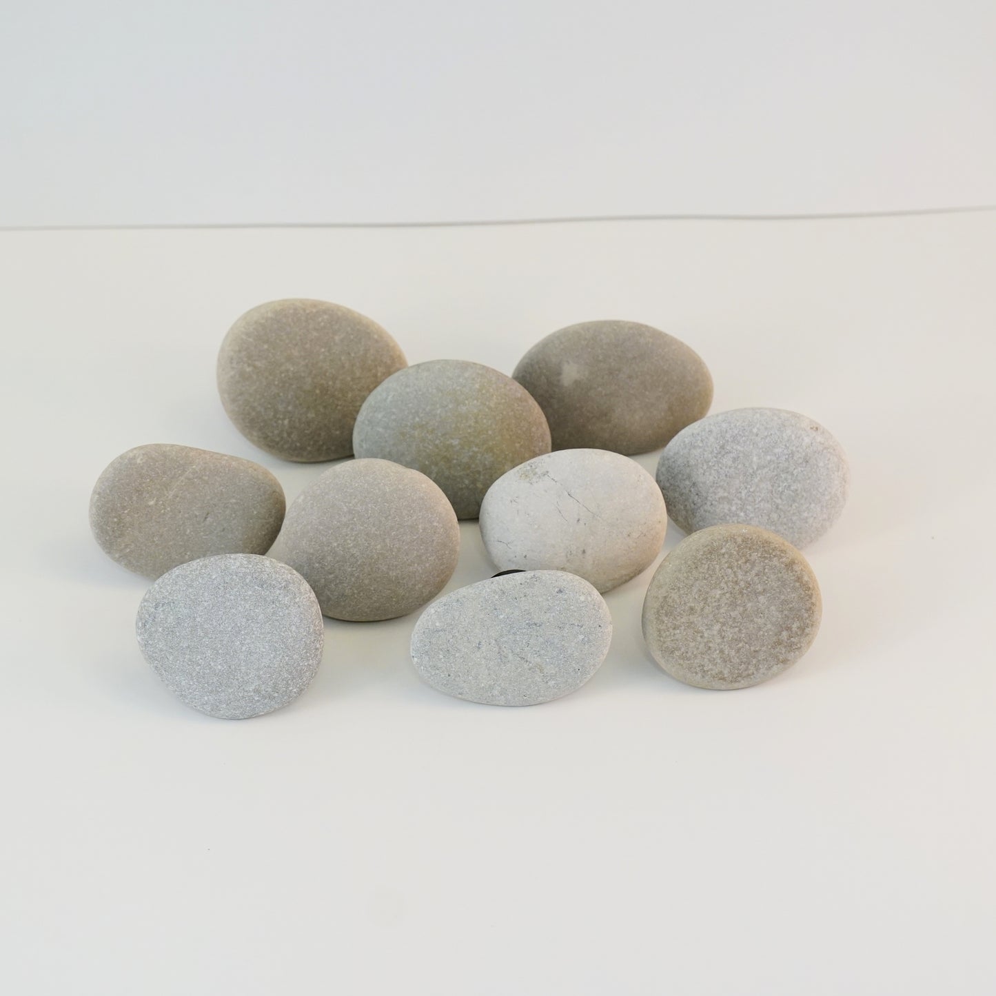 Beach Rock Stone Pebble Cabinet Knobs Cabinet Hardware - Set of 10