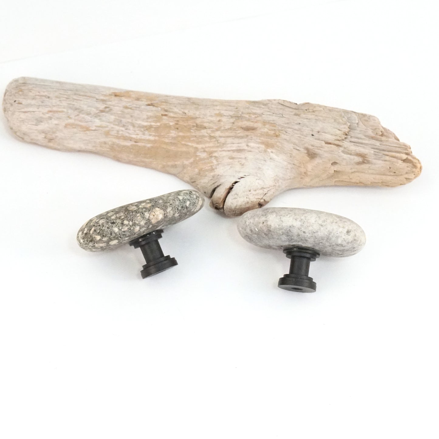 Perfect Pair Series - Beach Rock Cabinet Knobs