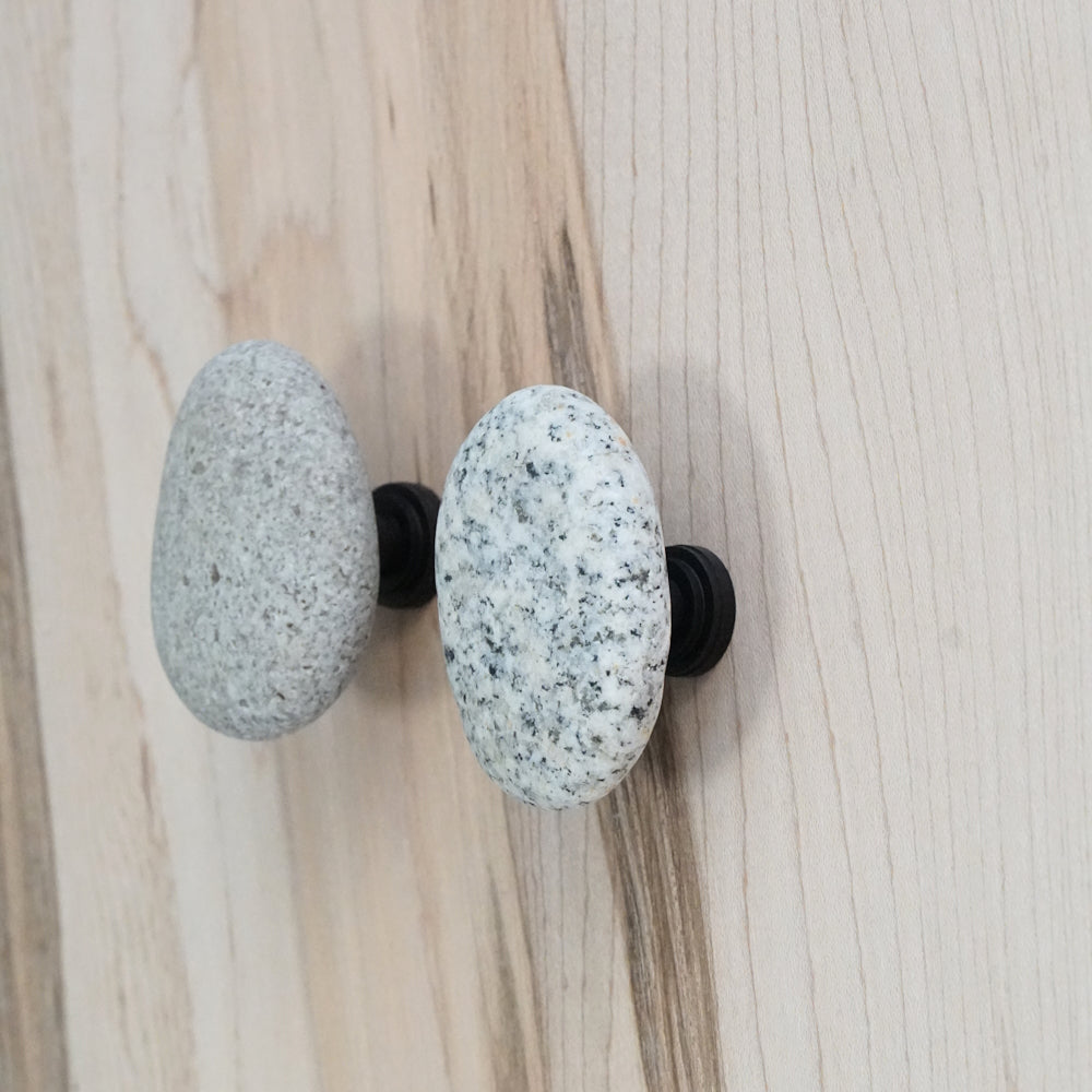 Natural Stone Cabinet Knobs - Set of 6