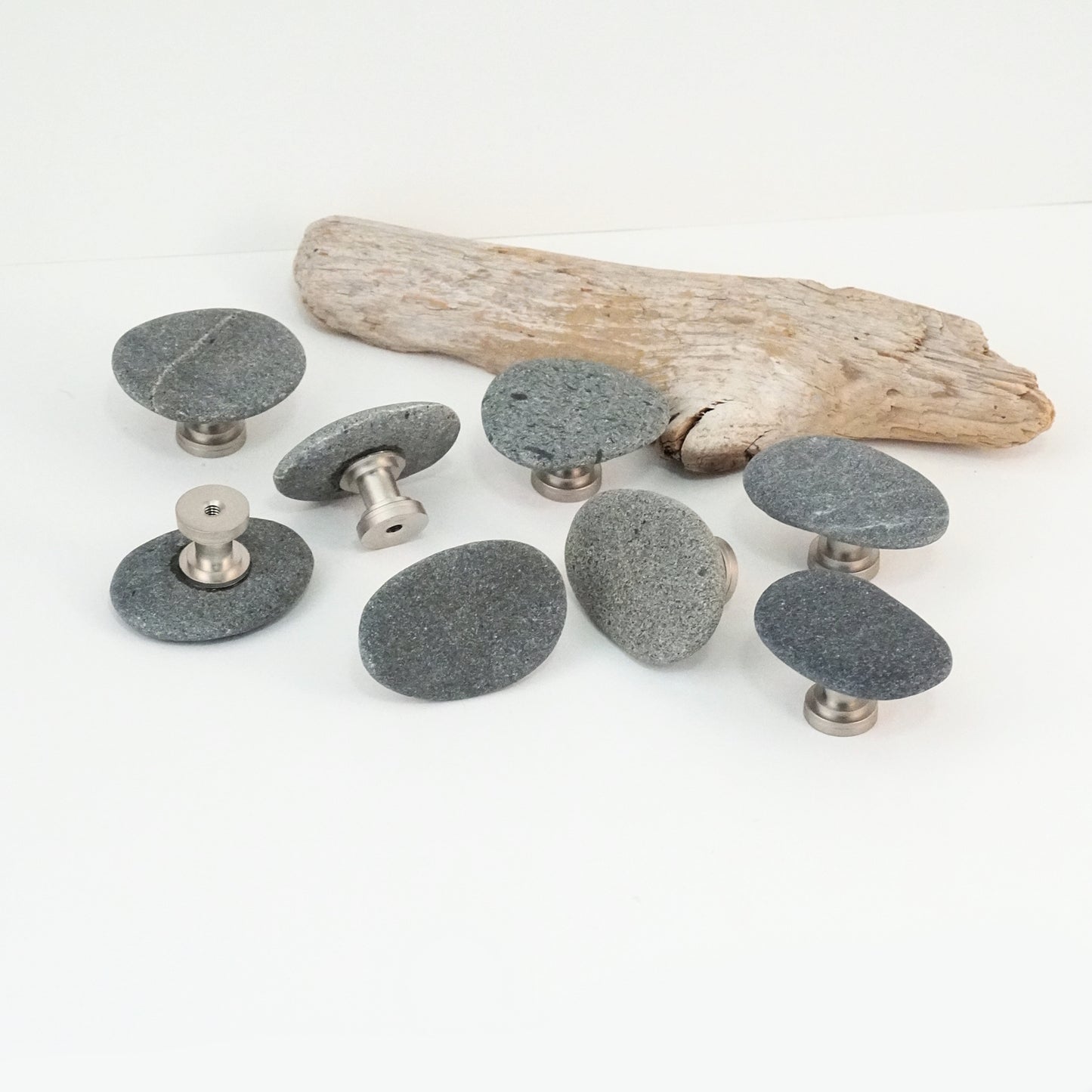 Beach Rock Cabinet Knobs - Set of 8