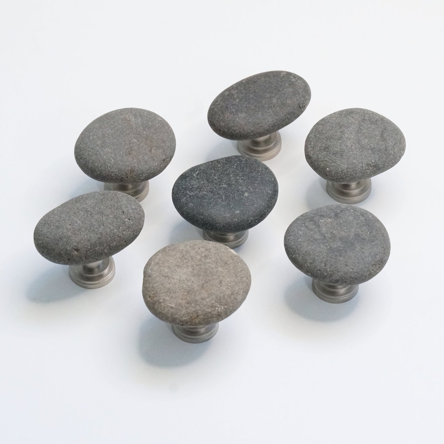 Coastal Cabinet Hardware - Set of 7 | Gray Mix