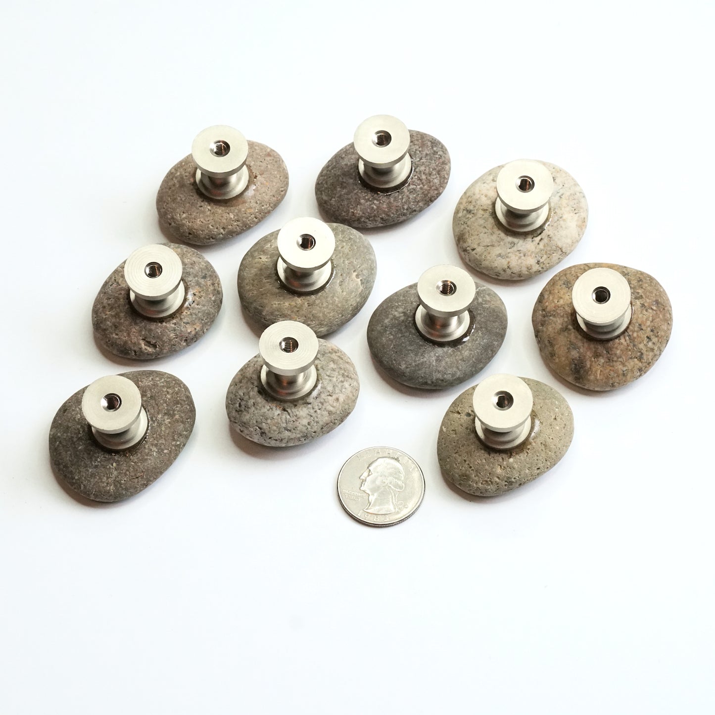 Custom Order - 10 Natural Beach Rocks