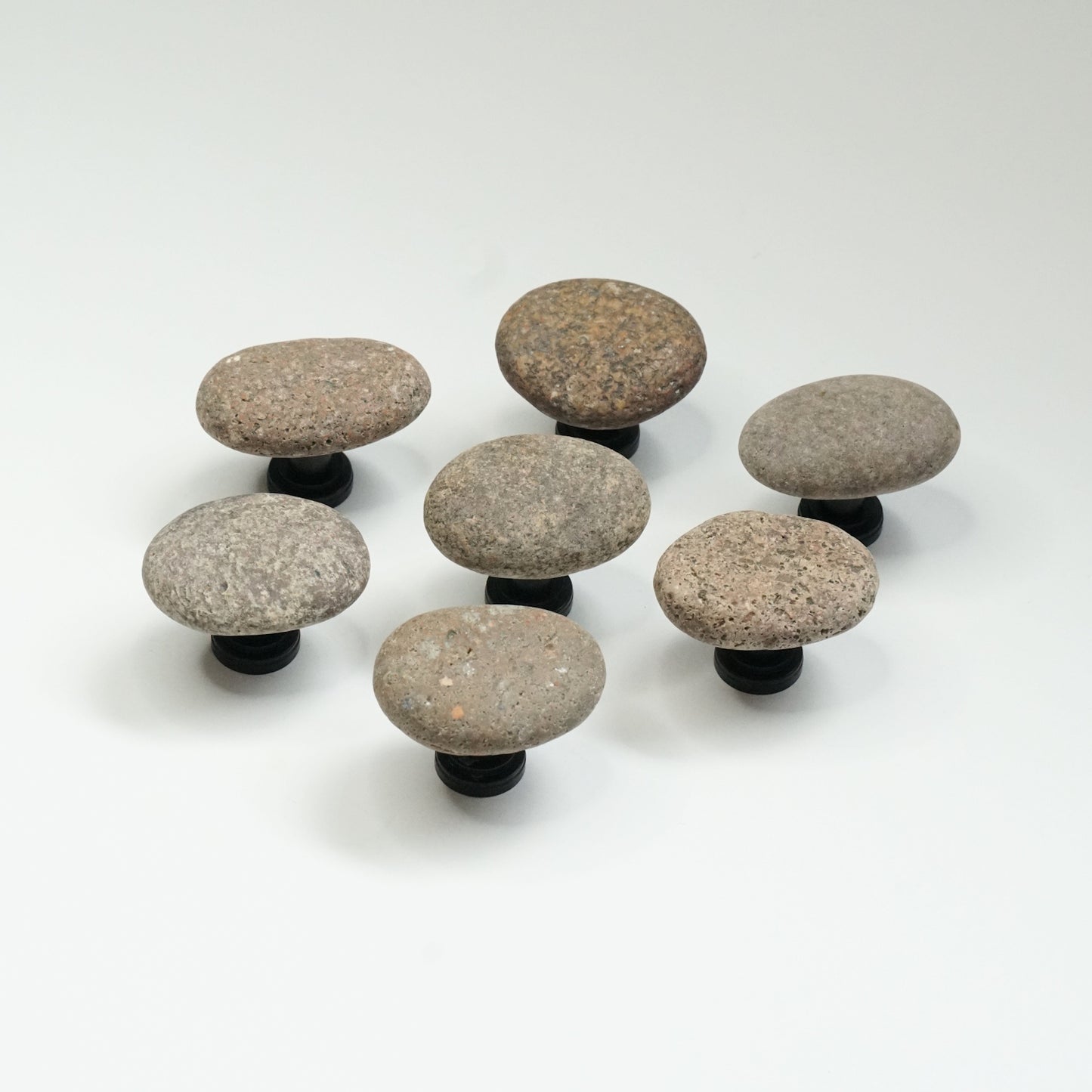 Beach Rock Cabinet Knobs - Set of 7 | Spotted Browns