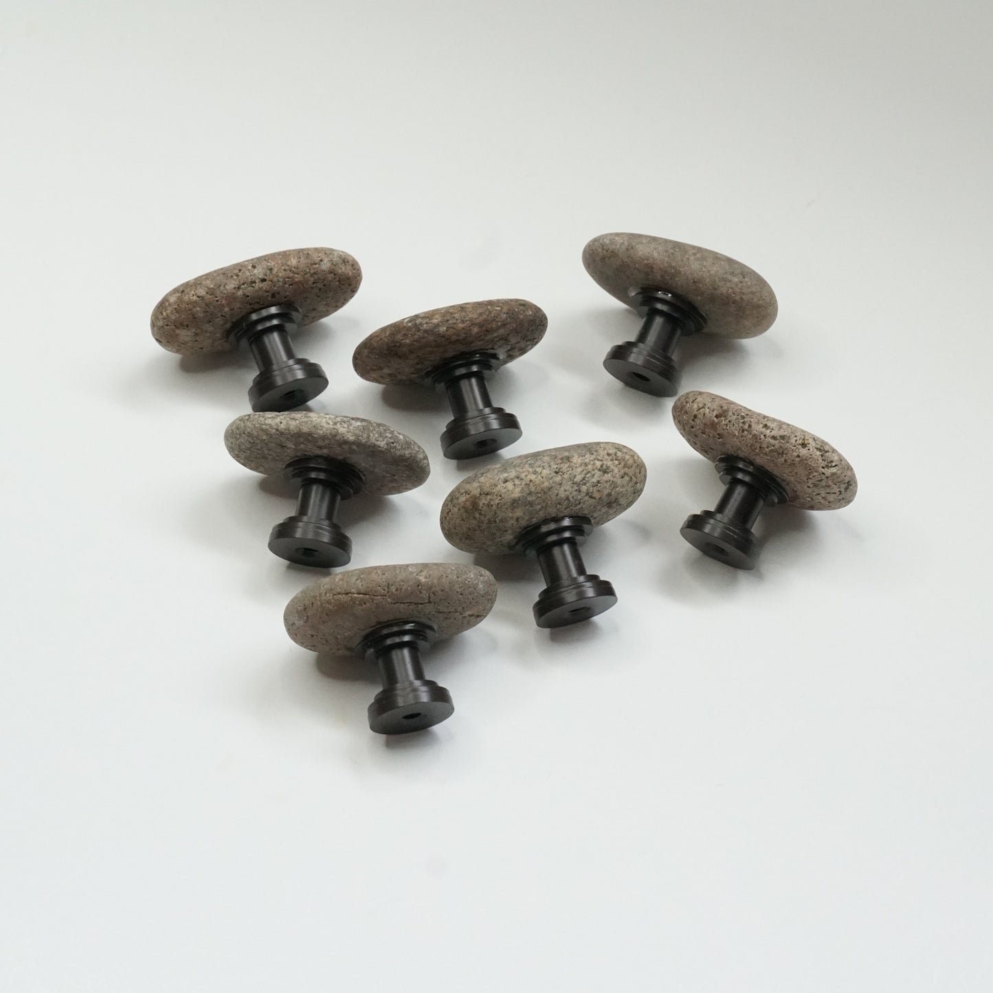 Beach Rock Cabinet Knobs - Set of 7 | Spotted Browns