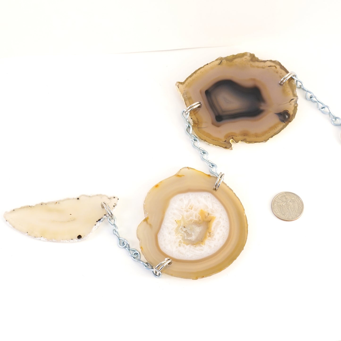 Agate Wall Hanging and Suncatcher