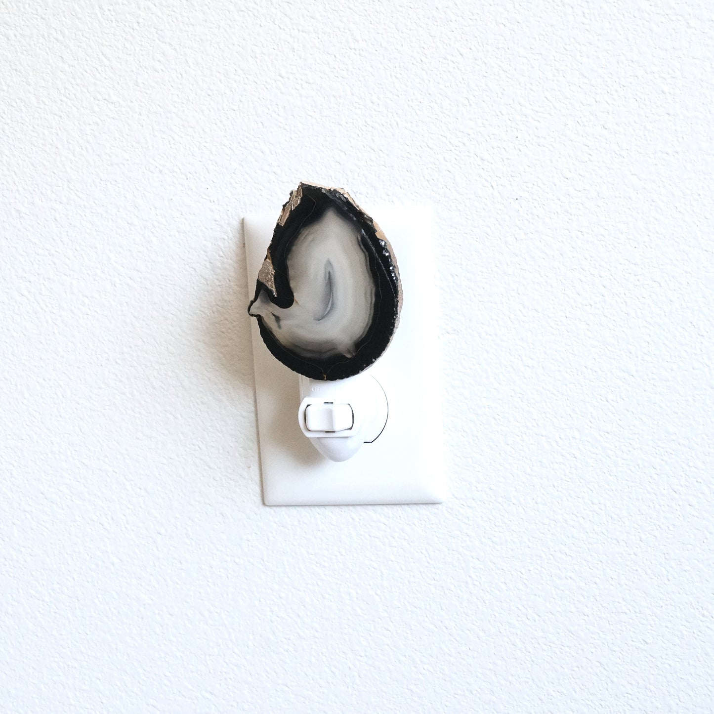 Agate Geode Slice Night Light