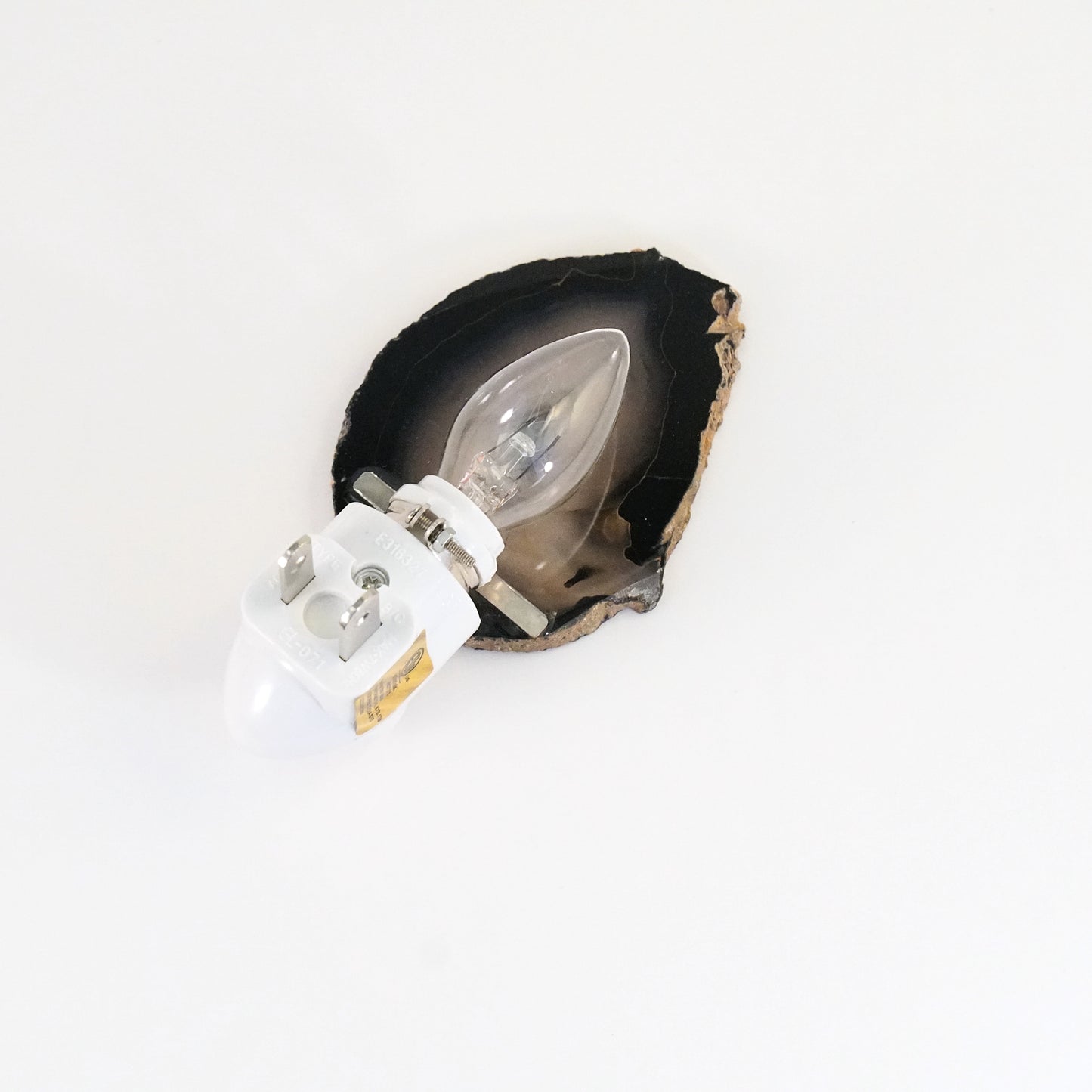 Agate Geode Slice Night Light