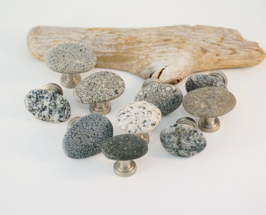 Beach Rock Cabinet Knobs - Set of 10